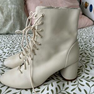 Zara lace up boots